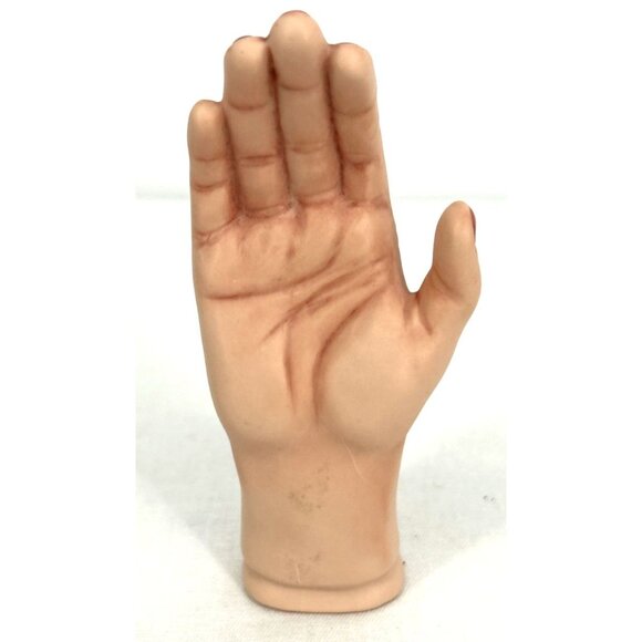 Porcelain Doll Hands Replacement Parts Elderly Old Hands 5.25" - Picture 8 of 9